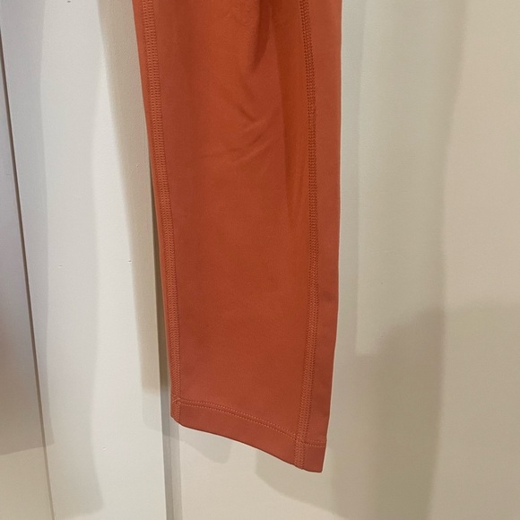 Girlfriend Collective High-Waisted Orange Leggings Yoga Pants Size Small - Picture 7 of 13